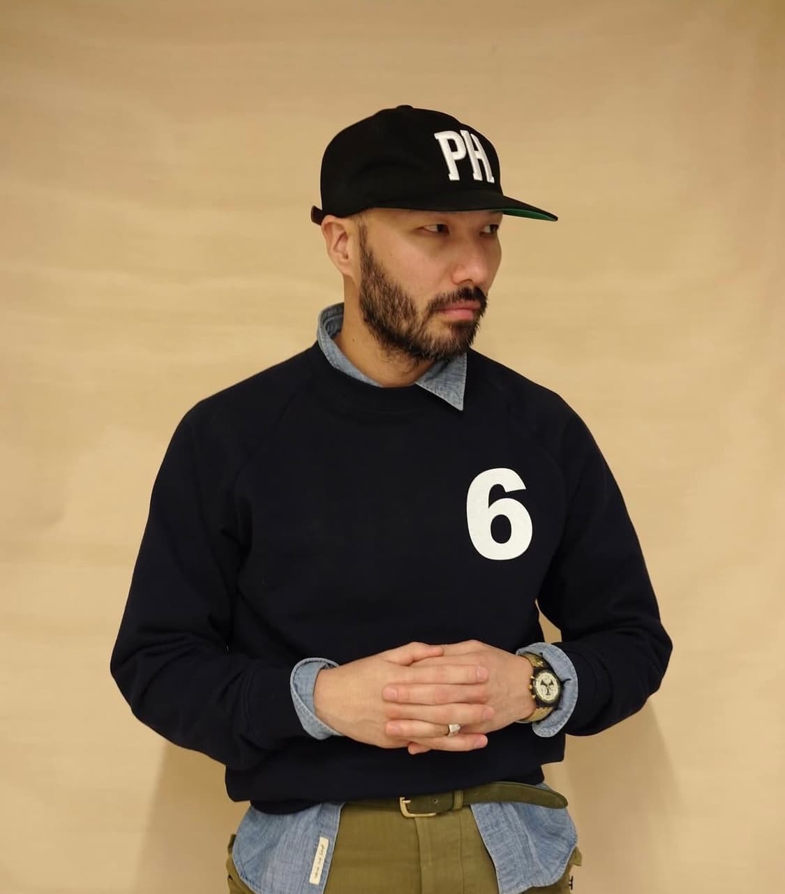 퍼블릭하우스 football sweatshirt 상품이미지1