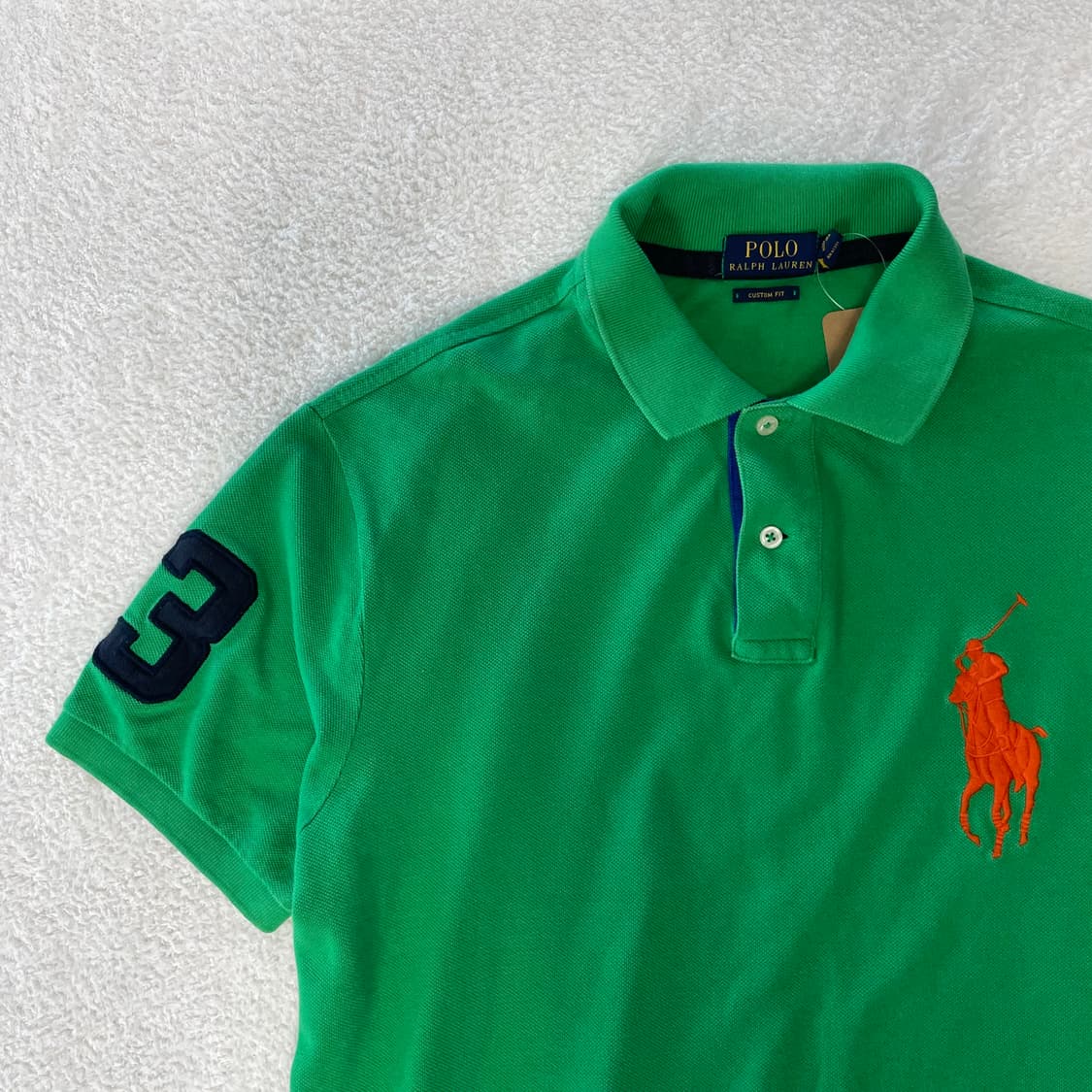 폴로랄프로렌 빅포니 반팔 카라티 그린  상품이미지3