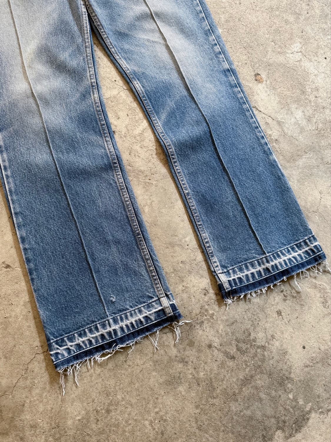 90s Levi's 517 Reworked Bootcut Denim 상품이미지4