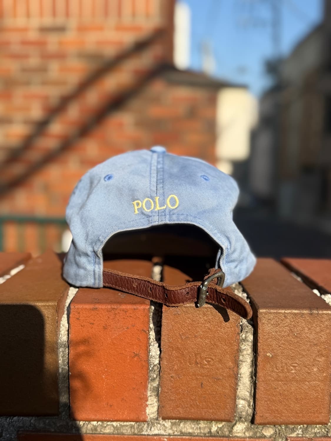 폴로 블루 캡 상품이미지3