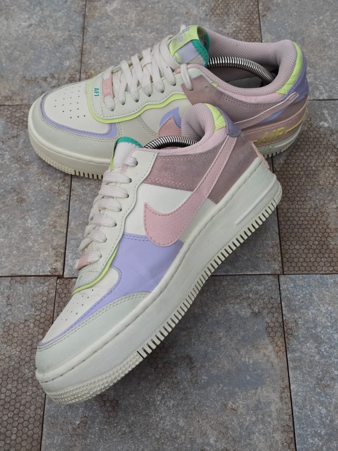 (250)나이키 에어포스 1 쉐도우 캐시미어 파스텔 상품이미지5