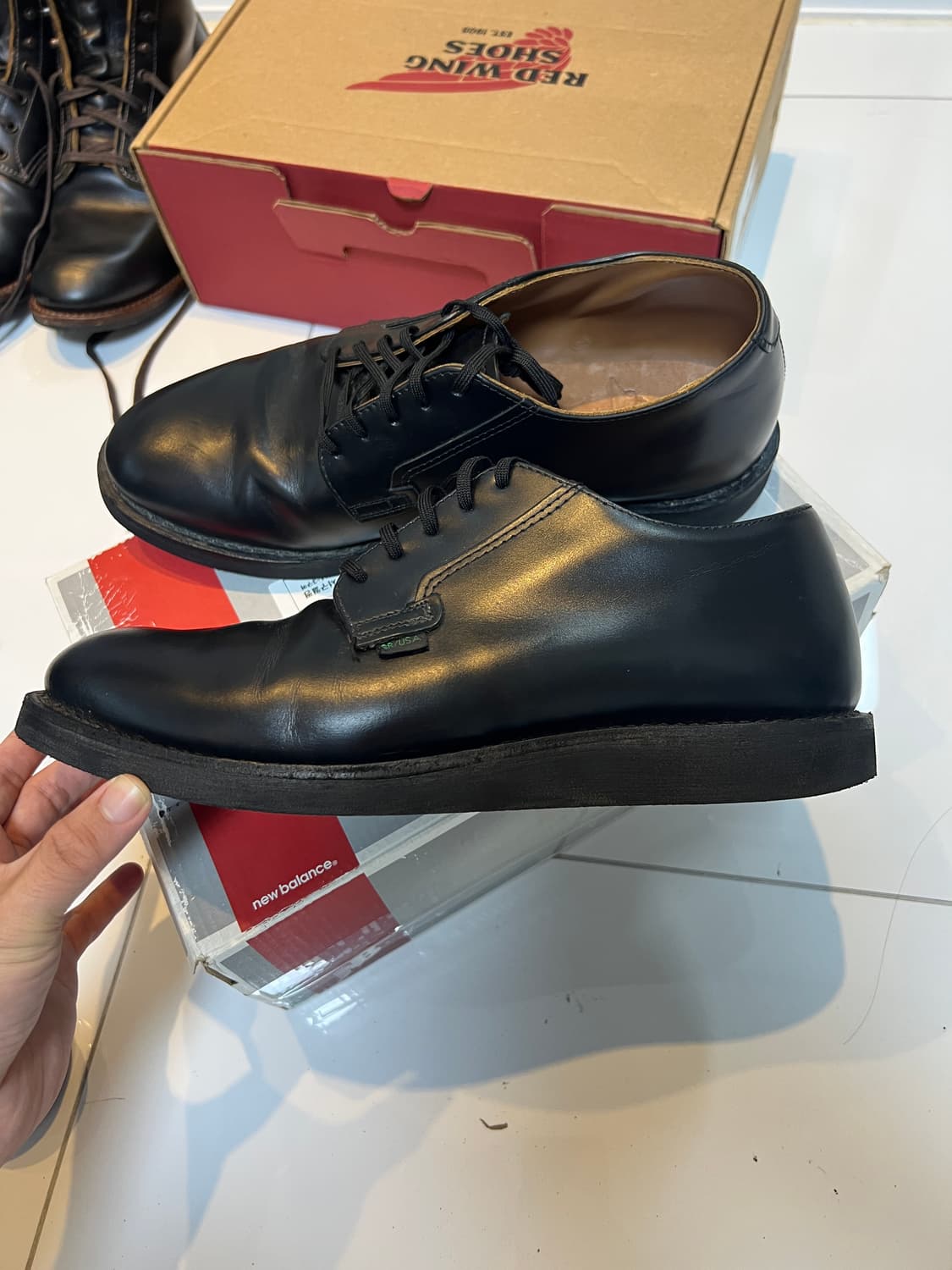 택포19) 레드윙 포스트맨 블랙 차파랄 9D 270 상품이미지3