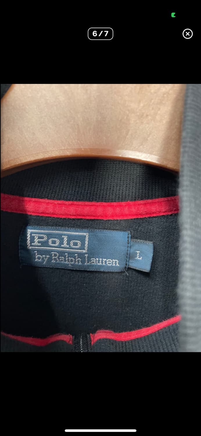 폴로랄프로렌 빅포니 블랙 반집업 니트 A3337 상품이미지6