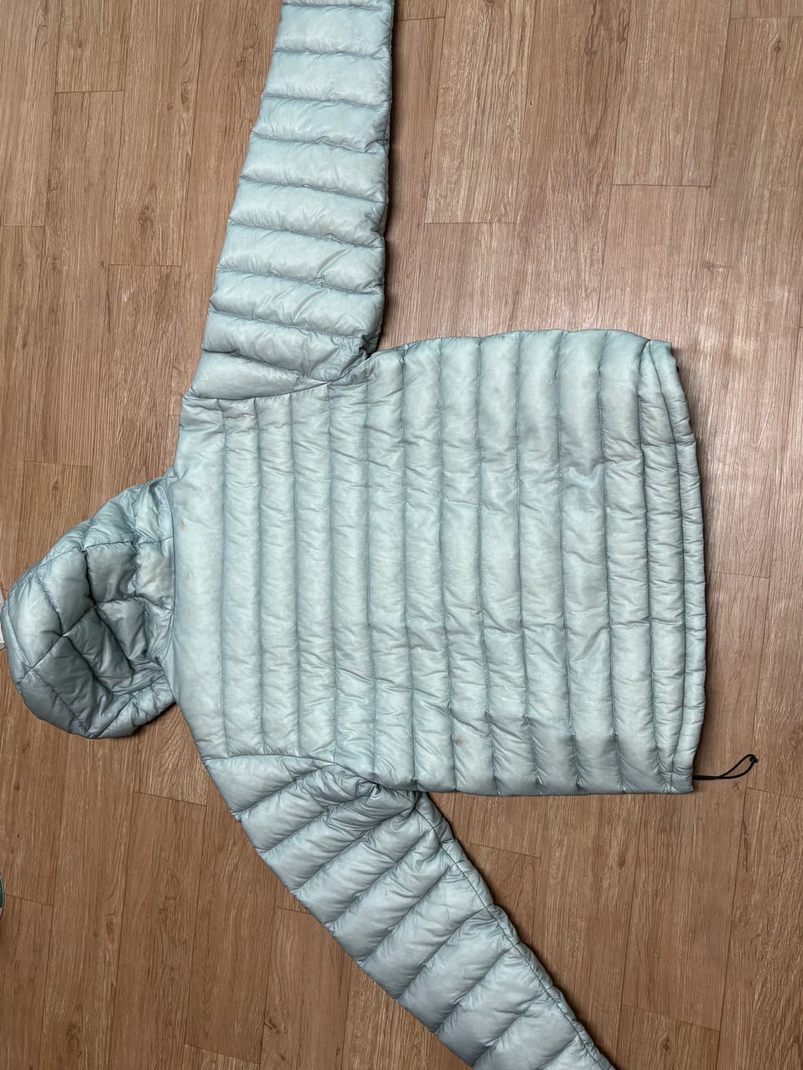 산산기어 서픽스 퍼퍼 자켓 스카이블루 23fw 상품이미지3