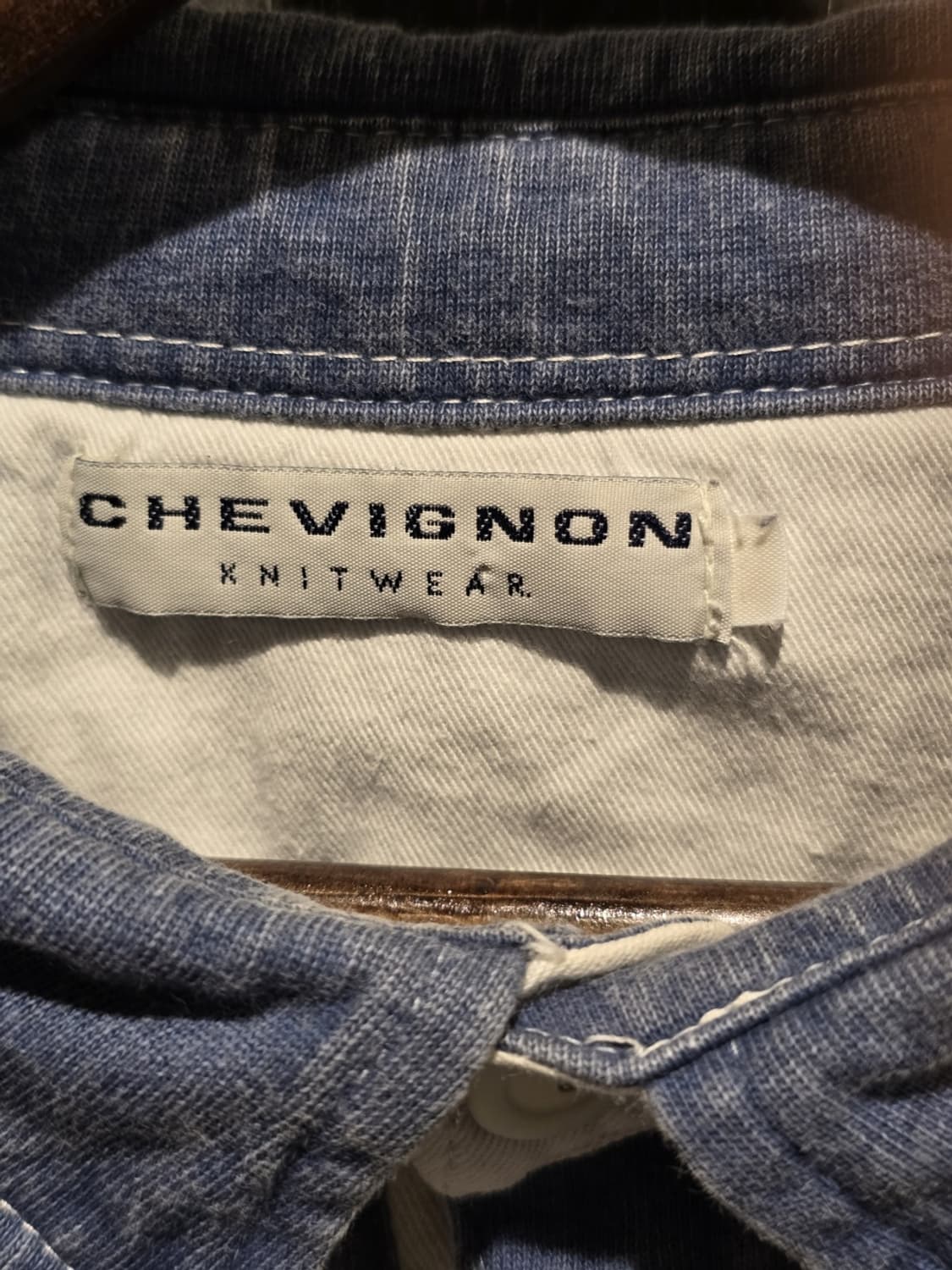 90s CHEVIGNON Striped Rugby Shirt 상품이미지7