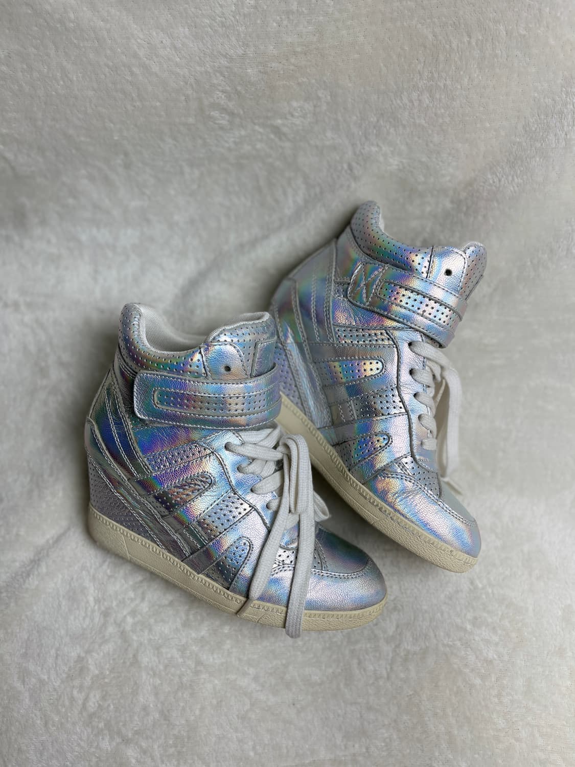 [35] 아쉬 하이탑 웨지 스니커즈 || 225-230 상품이미지4