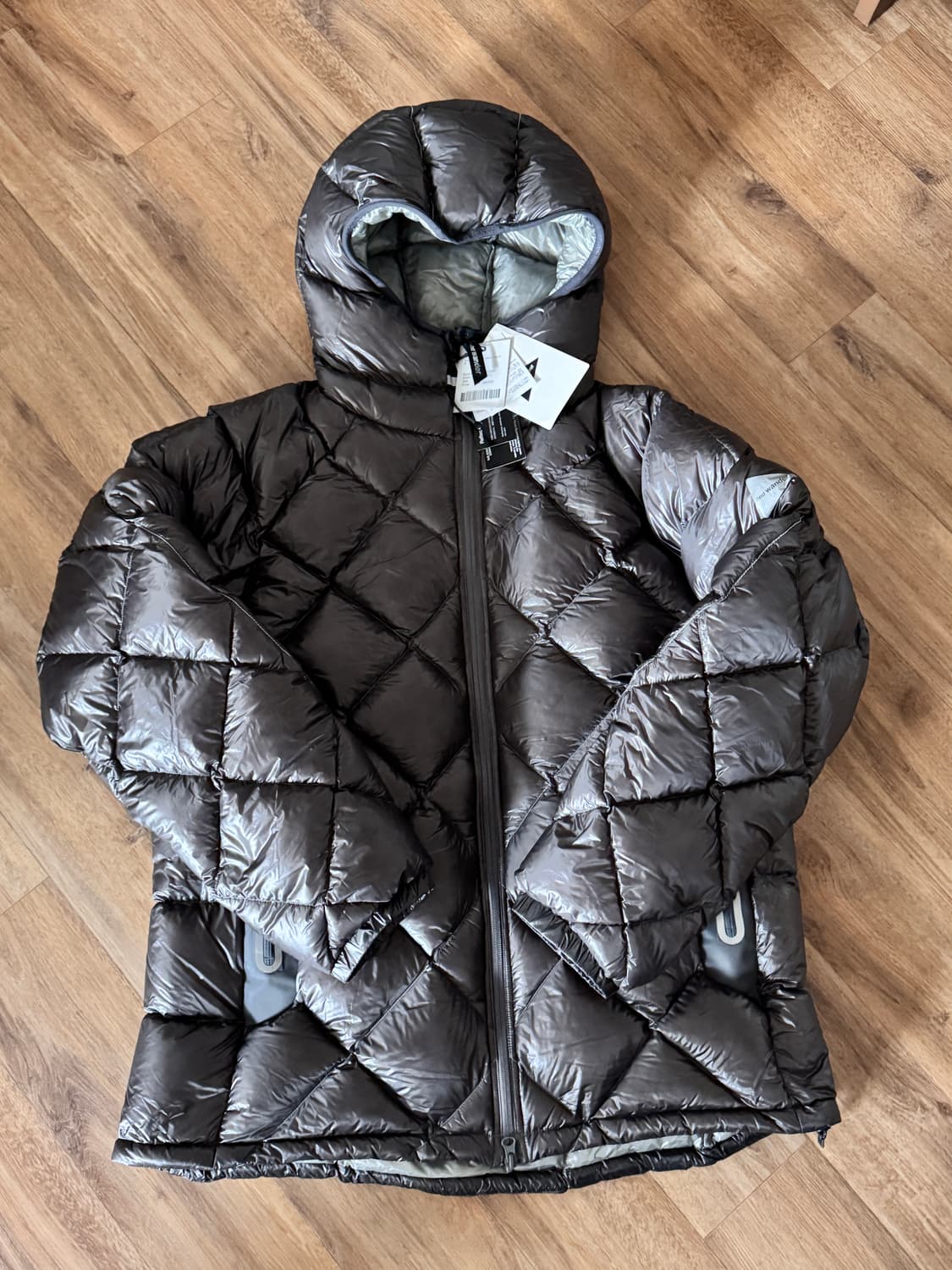 앤드원더 다이아몬드 스티치 덕다운 패딩 xxl 상품이미지1