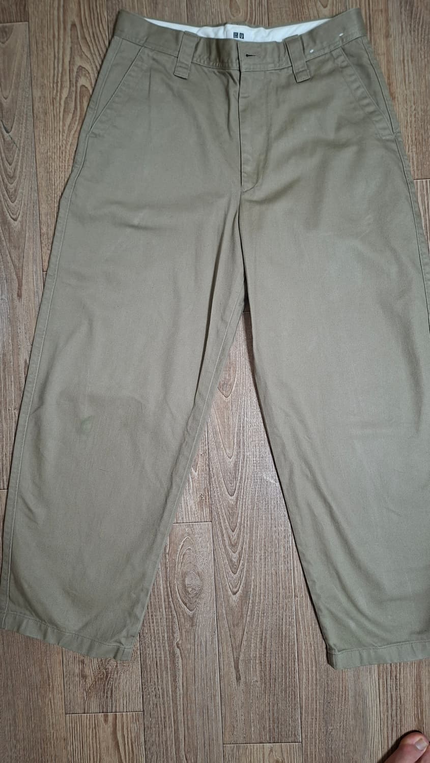 유니클로 와이드 치노팬츠 상품이미지1