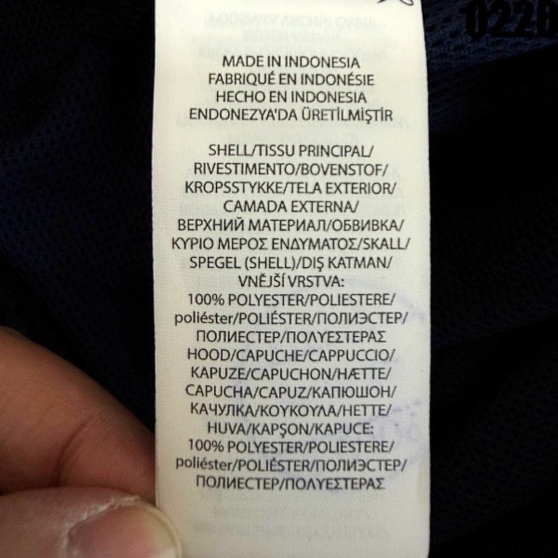 폴로 랄프로렌 USA 빅로고 성조기 아노락 M 0220  상품이미지7