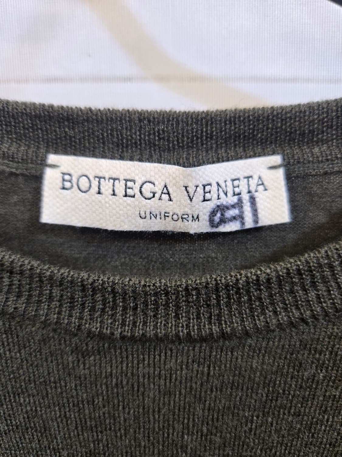 보테가베네타 니트 스웨터 카키색 상품이미지4