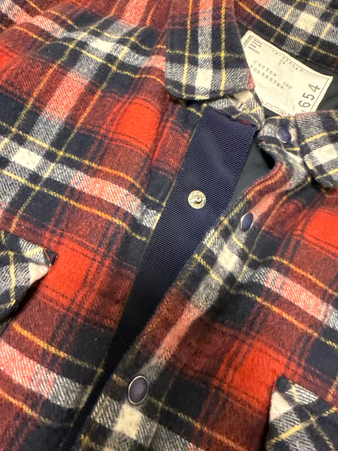 sacai 패딩셔츠 2size 상품이미지5