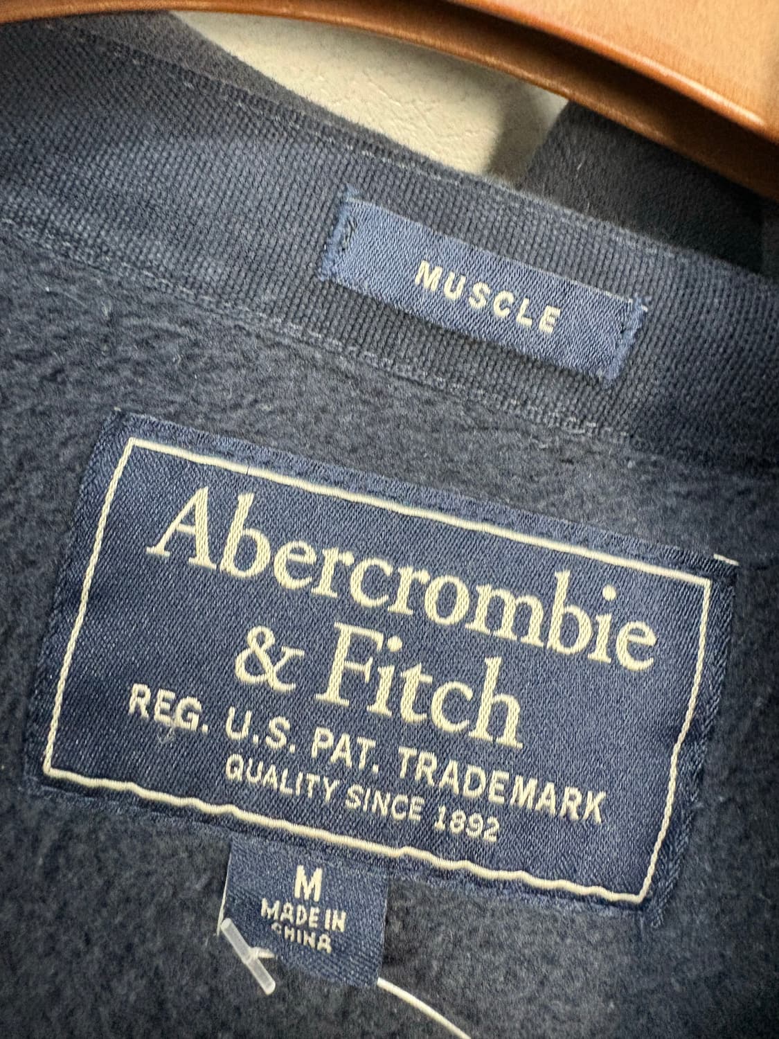 아베크롬비 y2k 올드스쿨 아치로고 후드집업 A2428 상품이미지6