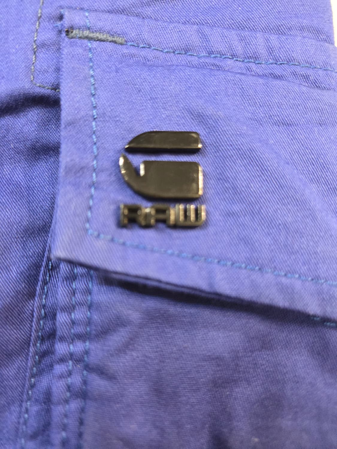 G-STAR RAW 블루 카고 반바지 (W31) 상품이미지7