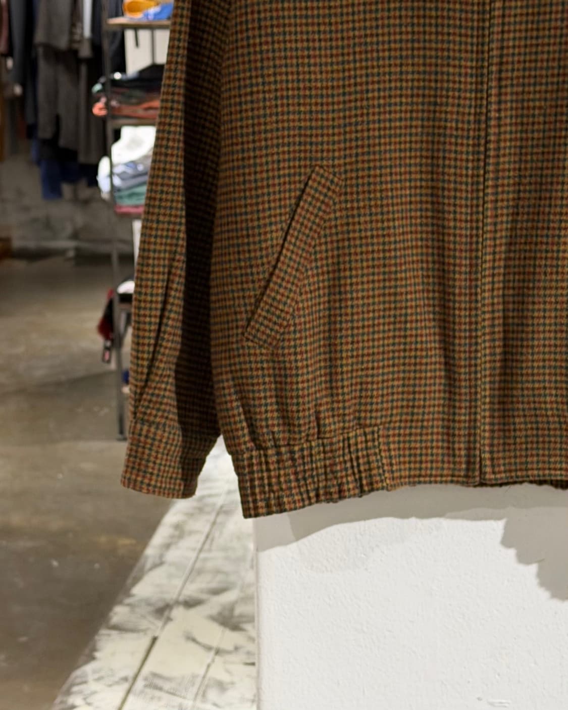 크리스찬 디올 무슈 스포츠 브라운 하운드투스 체크 블루종 상품이미지5