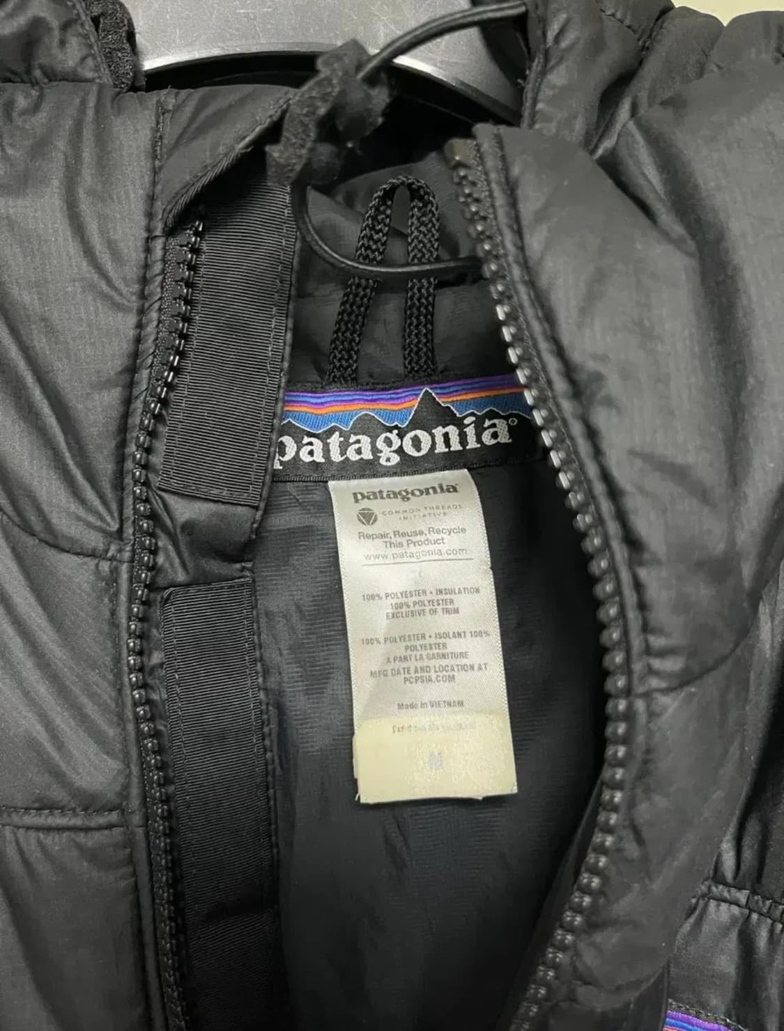 파타고니아 00's 다스파카 블랙 M사이즈 상품이미지4