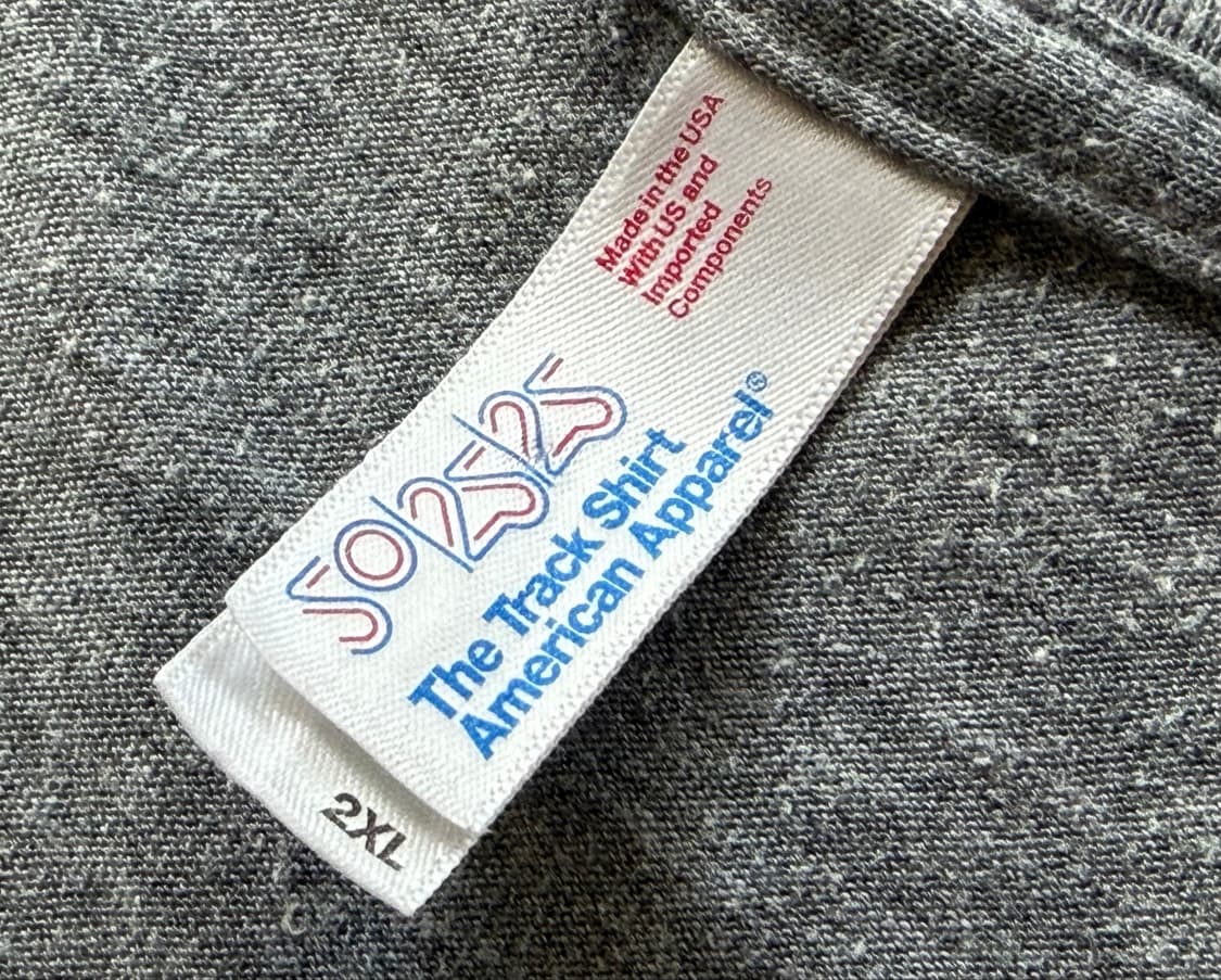 아메리칸 어페럴 U.S.A , 길단 반팔 두벌 일괄 (2XL, 3XL)  상품이미지6