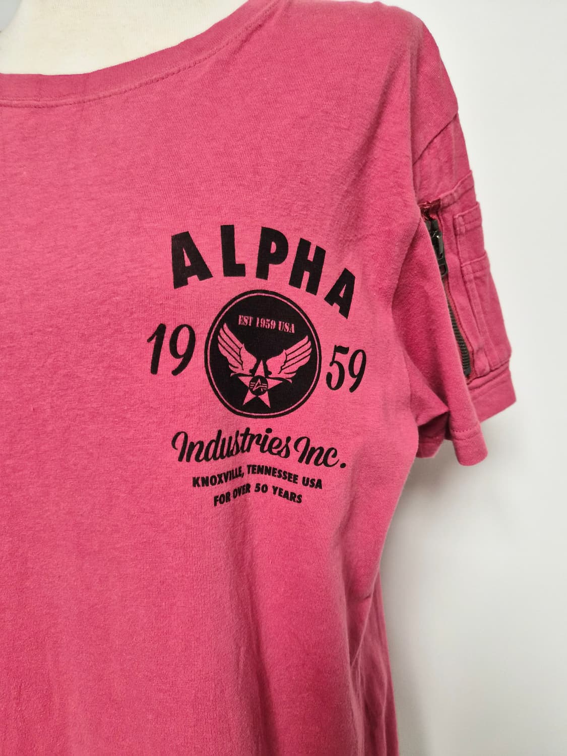 알파인더스트리 소매포켓 m사이즈 티셔츠 상품이미지3