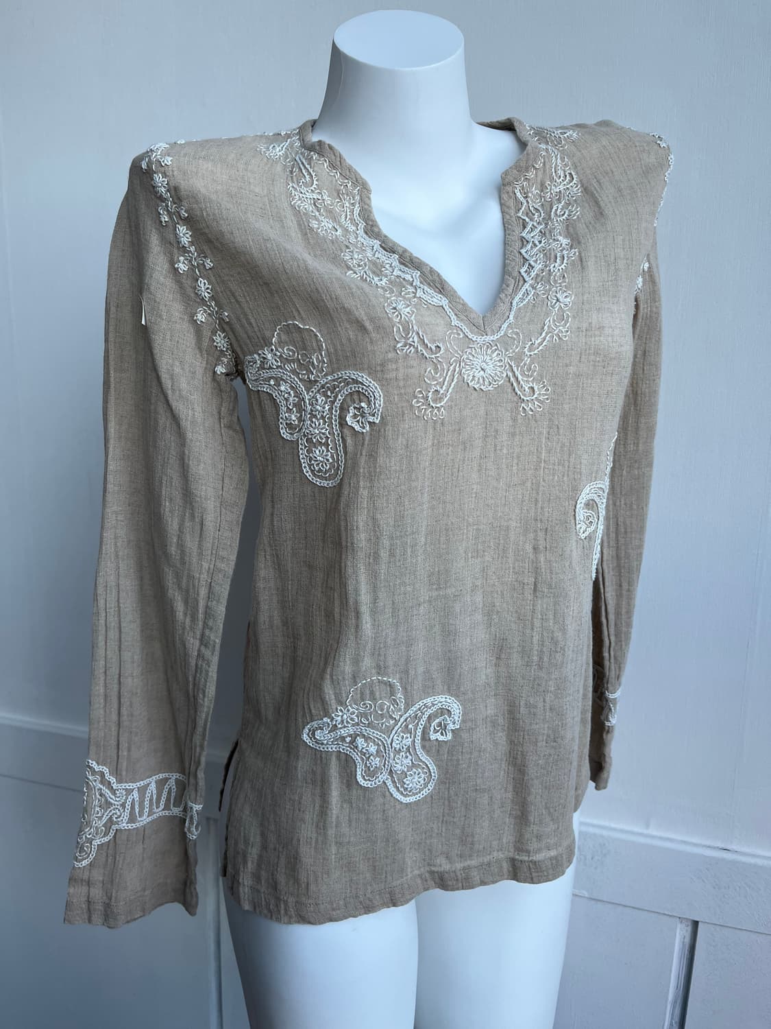 RESORT 린넨 블라우스 상품이미지1