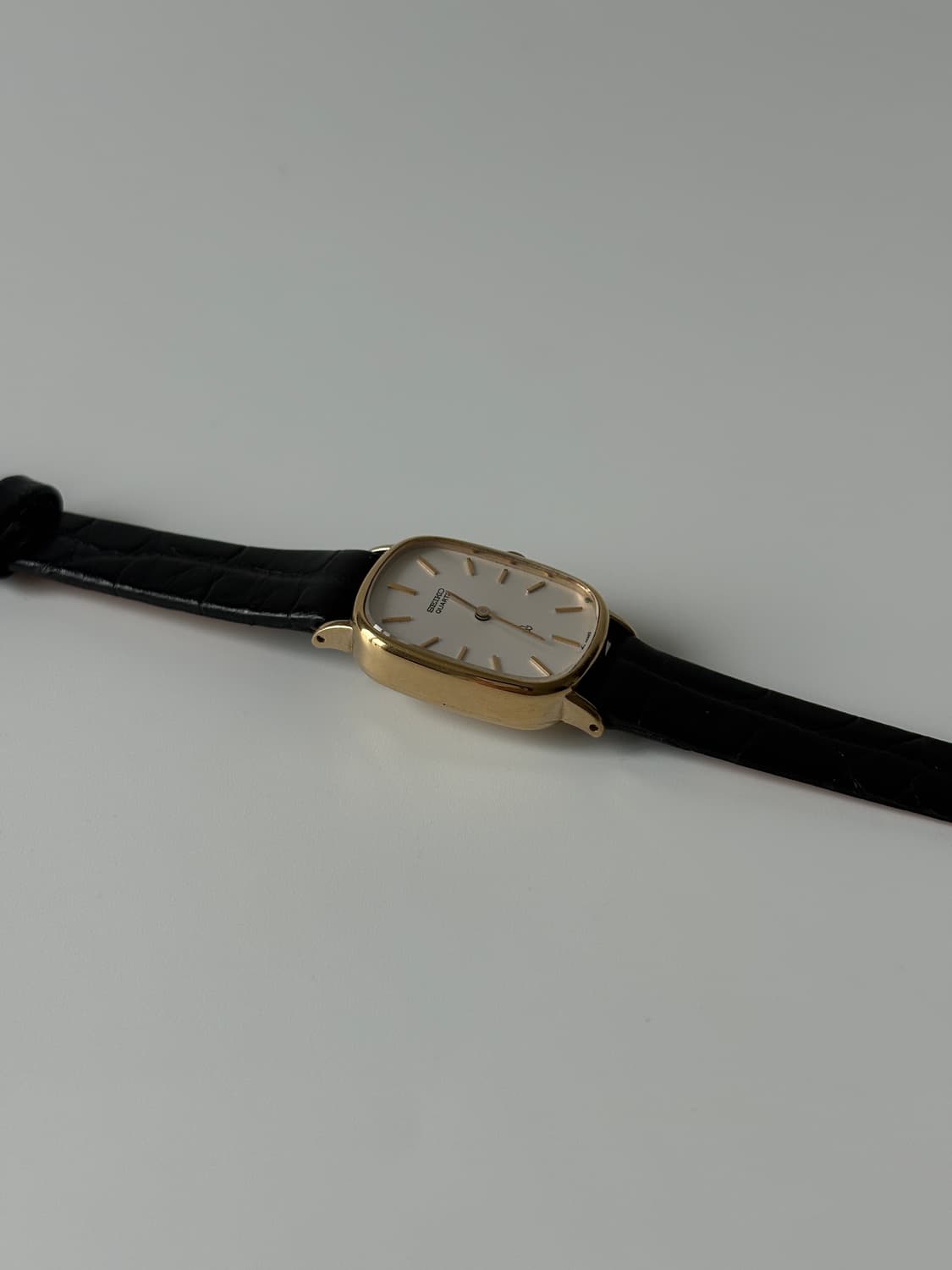 세이코 1970년대 골드 탱크 쿼츠 여성 상품이미지5