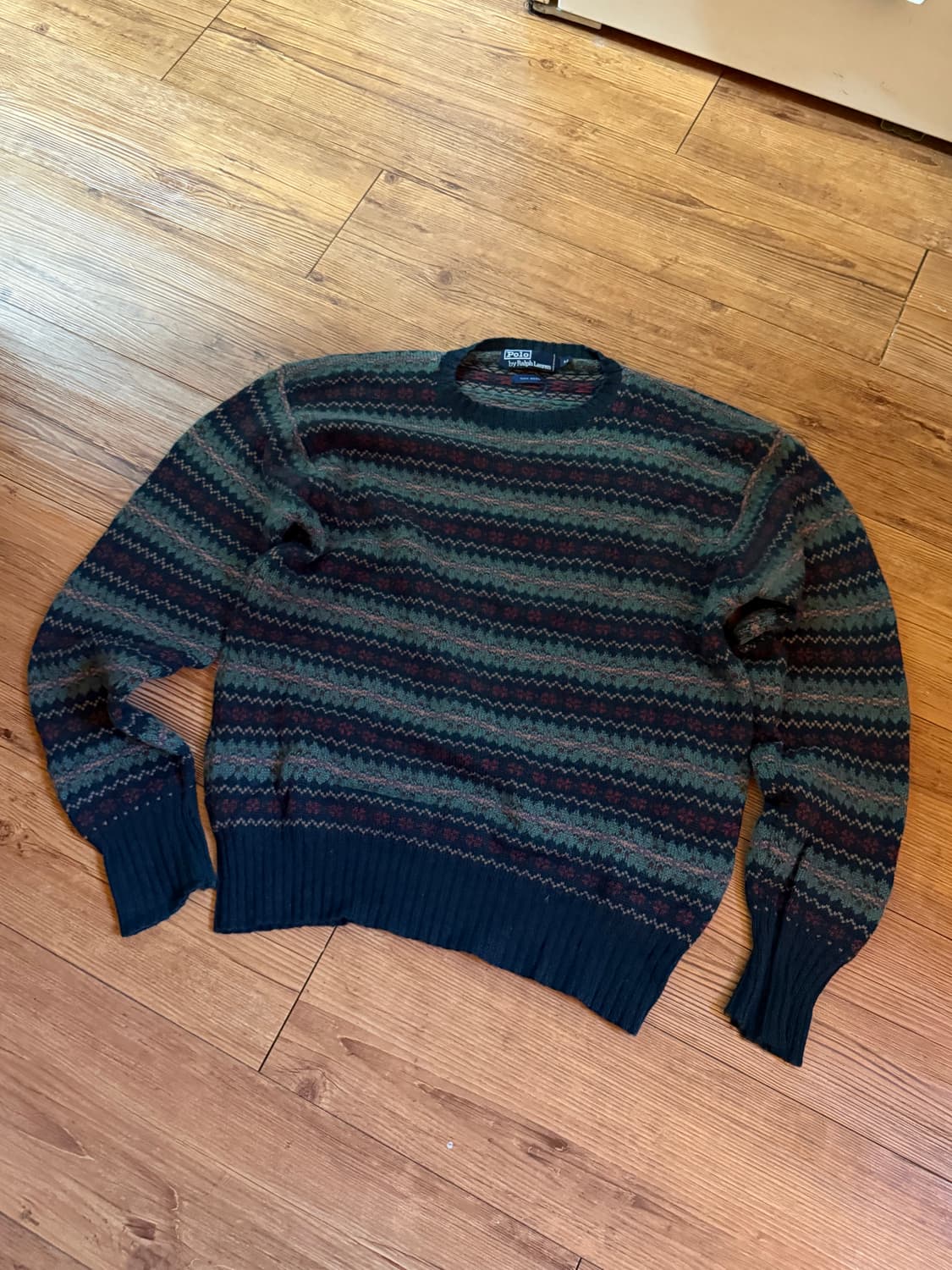 폴로랄프로렌 울 페어아일 니트 M 상품이미지1