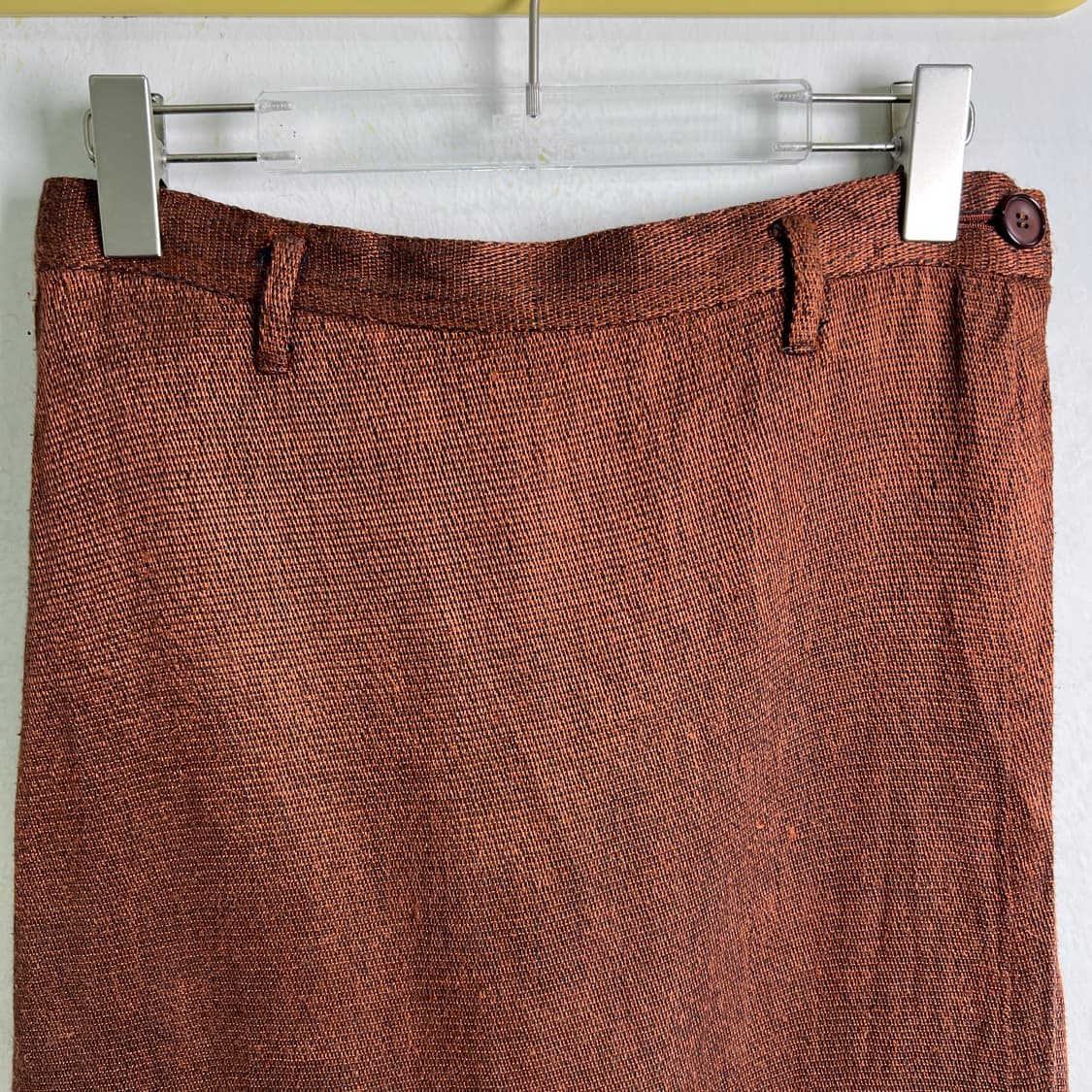 90's Y's 요지야마모토 린넨 롱 스커트  상품이미지4