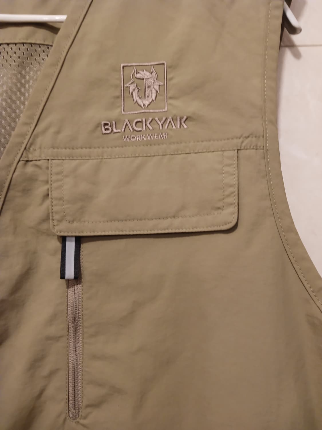 블랙야크 정품 남성 작업 조끼 105 사이즈 상품이미지8