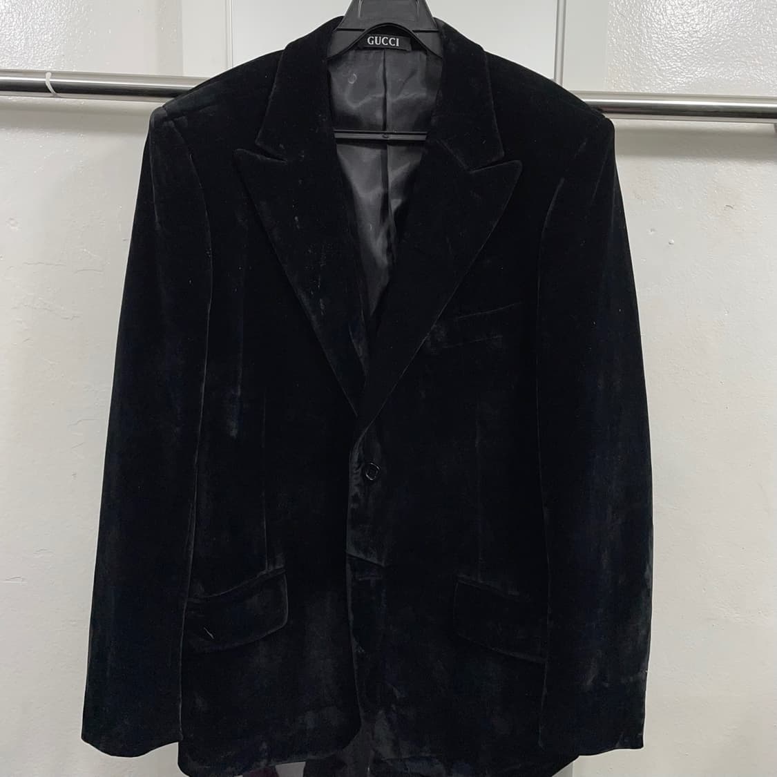 구찌 벨벳 울 블레이져 S 상품이미지1