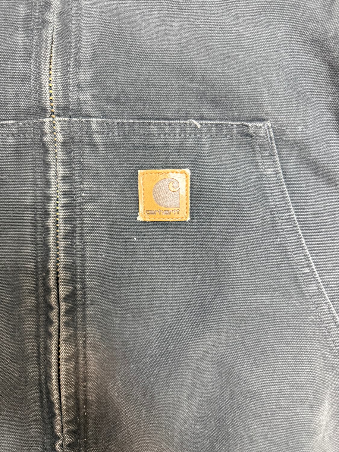 빈티지 칼하트 더 액티브 후드자켓  J130 검정 XL 상품이미지4