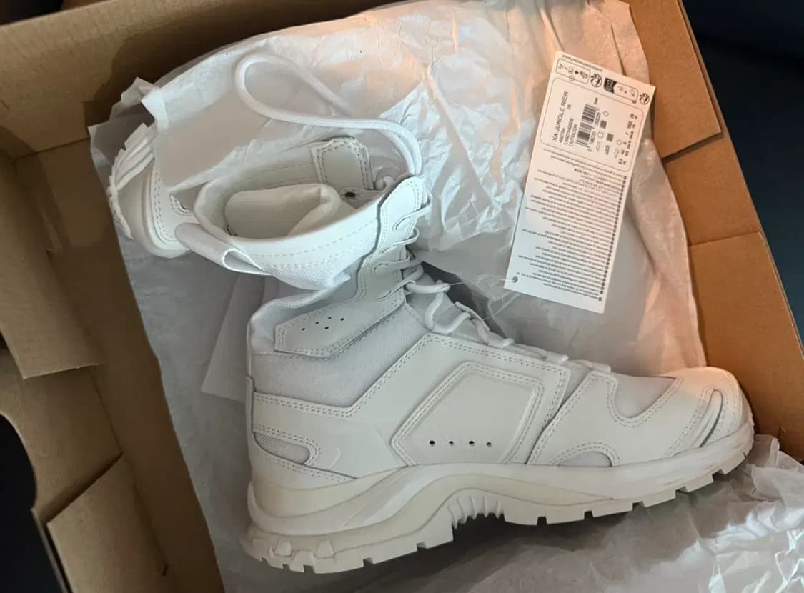 살로몬 x 리에르 XA 정글 화이트 {250} 새상품 상품이미지3