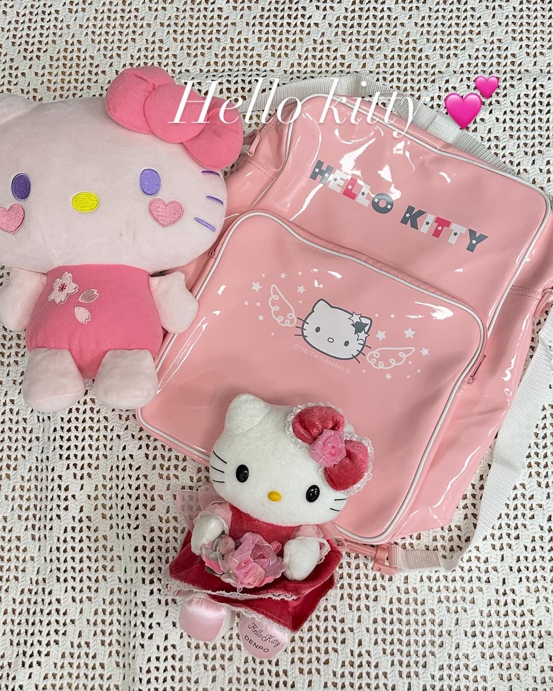 🤍레어템 미사용 헬로키티 PVC 백팩 2004 SANRIO 대장템 🤍 상품이미지1