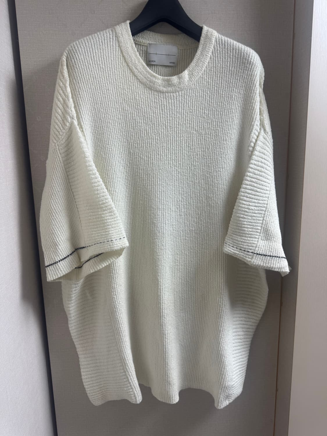 메종미네드 /니트 반팔 / L 상품이미지1