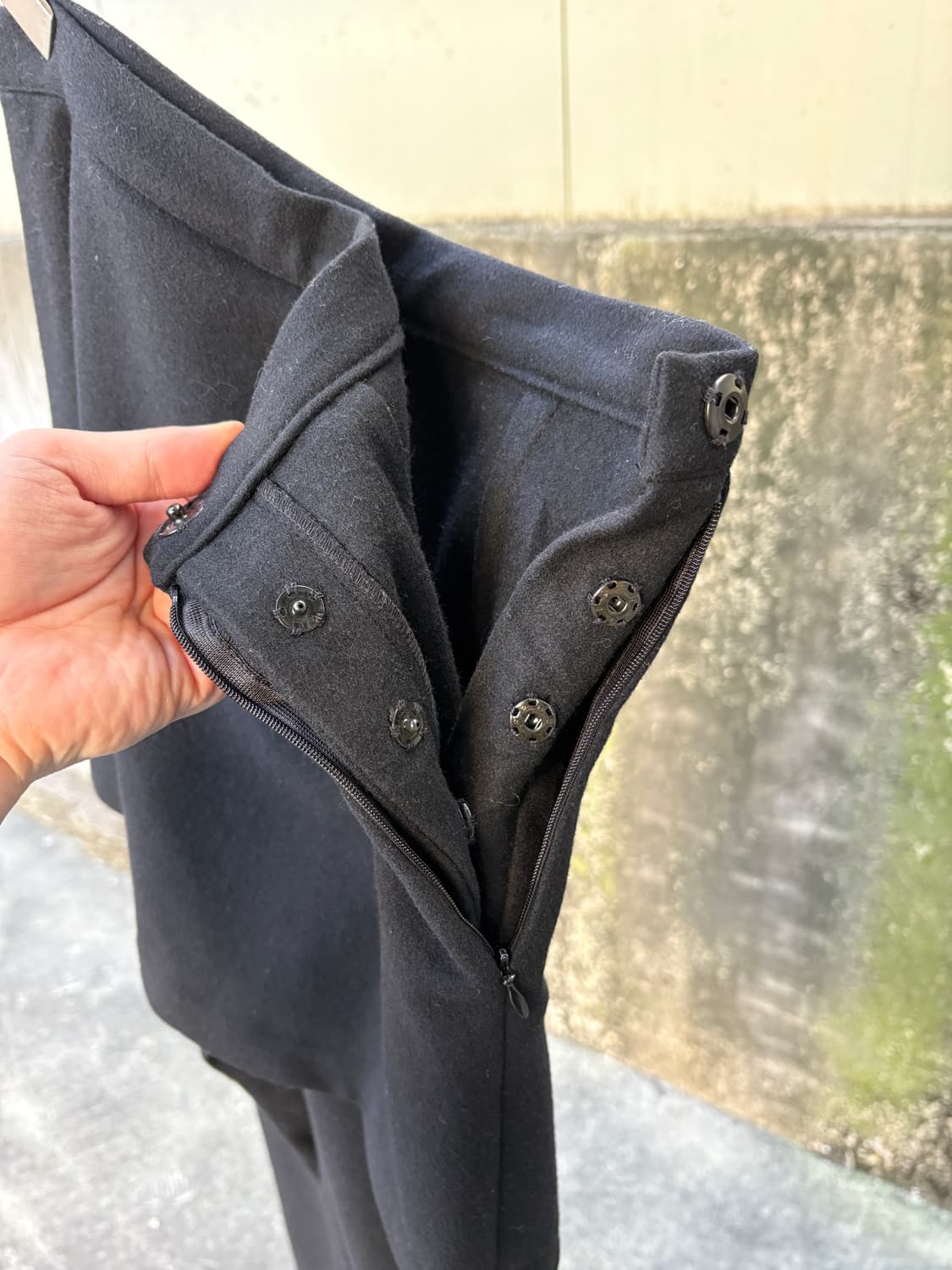 Y's 요지 야마모토 울 스커트 슬랙스 팬츠 상품이미지4