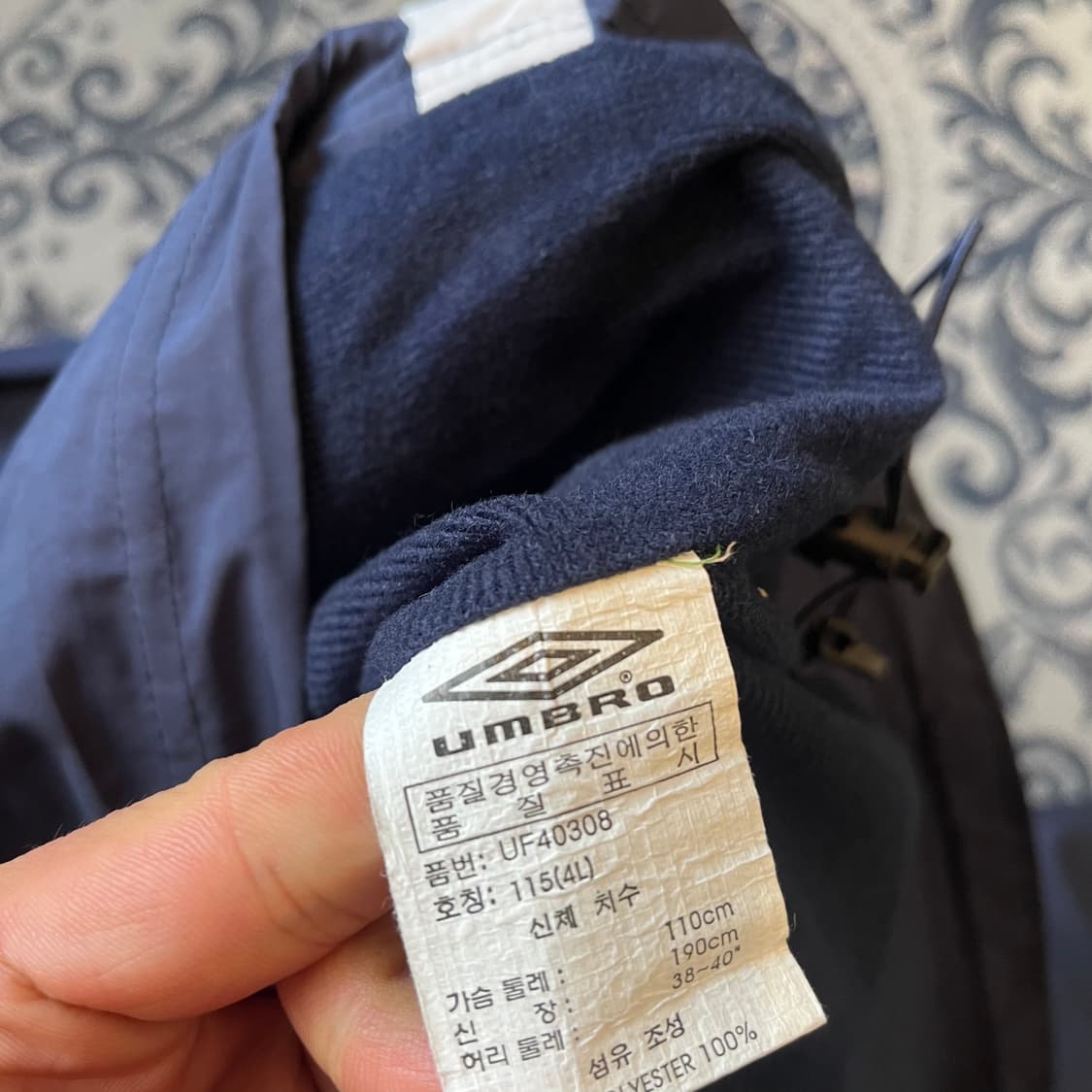 115 엄브로 잉글랜드 바람막이W2369 상품이미지5