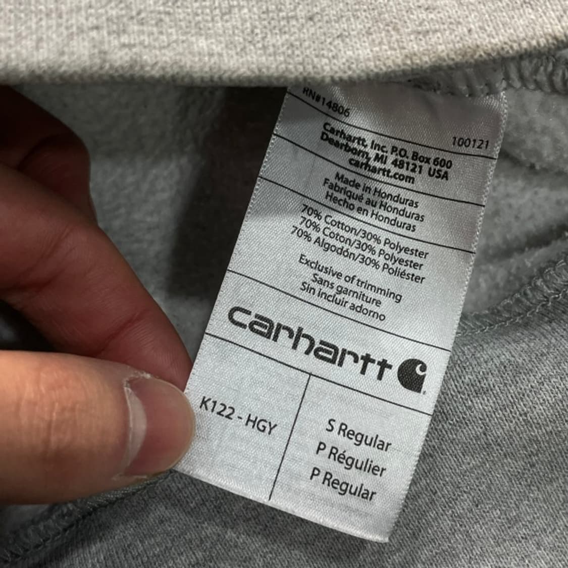 95 칼하트 후드집업 상품이미지4