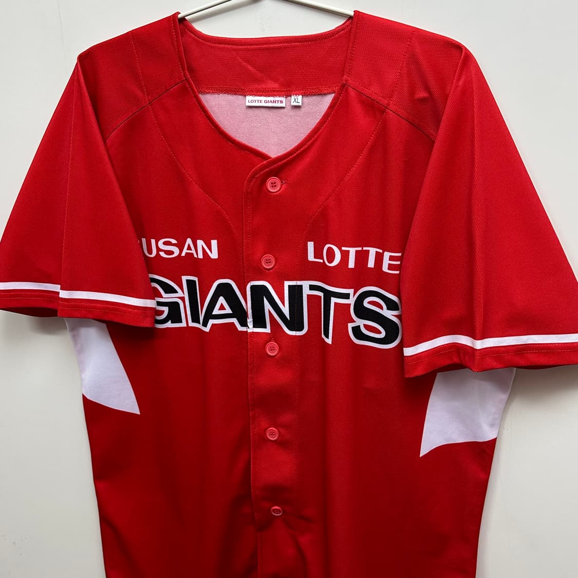 롯데자이언츠 동백 유니폼 XL 상품이미지2