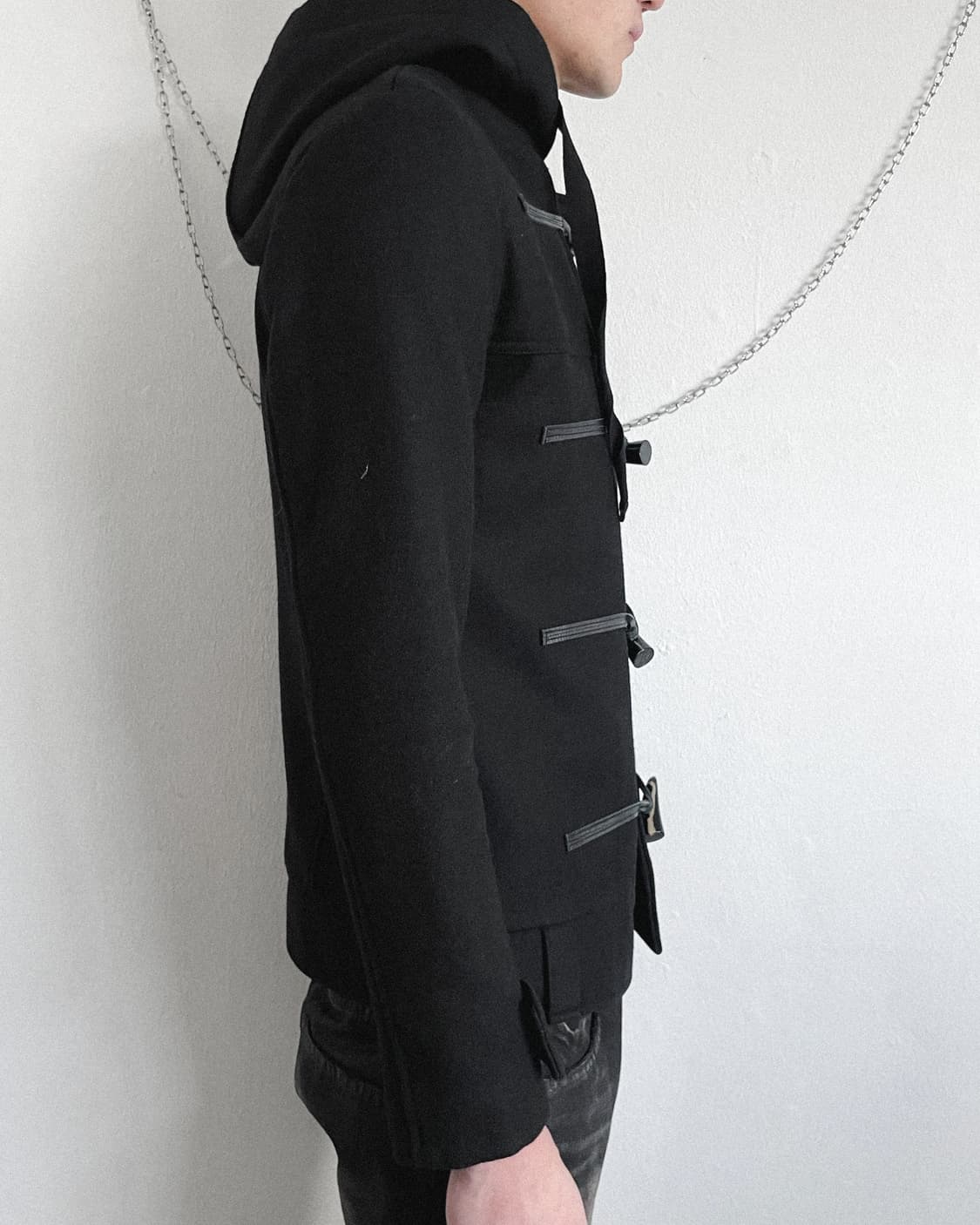 [46,48]닐 바렛 나폴레옹 토글 크롭 후드코트 상품이미지3