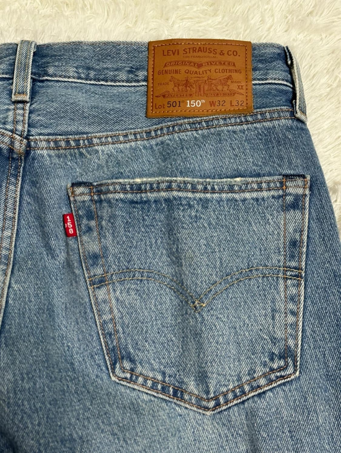 리바이스 501 150주년 데님 W32 L32 상품이미지8
