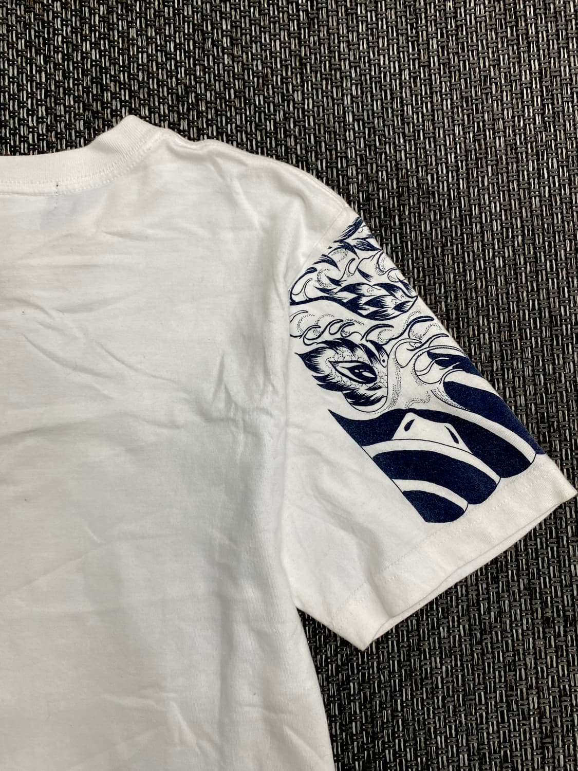Oriental Print White Tee 상품이미지7