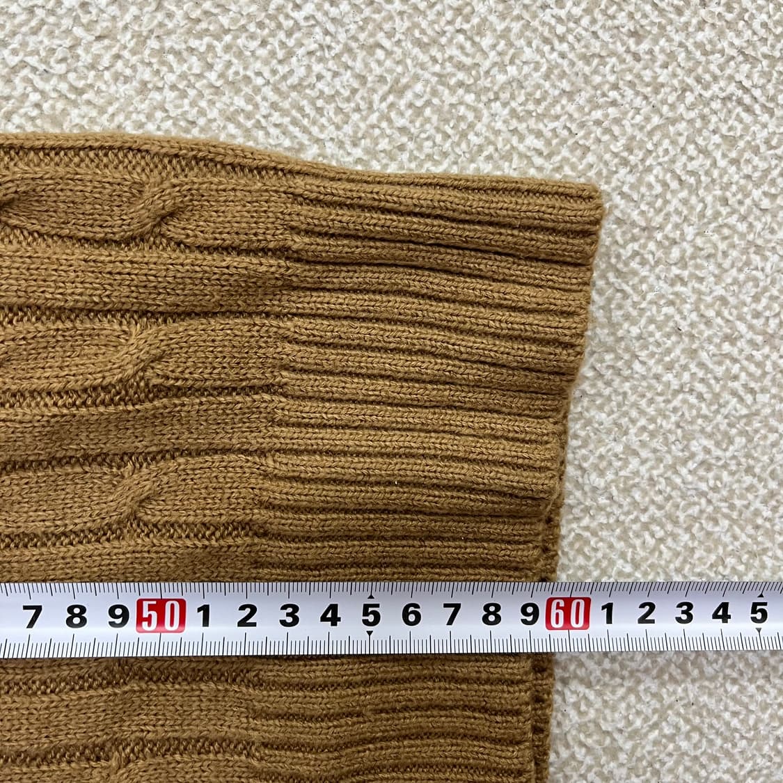 85 키스해링 여성 케이블 니트 스웨터 0123M 상품이미지5