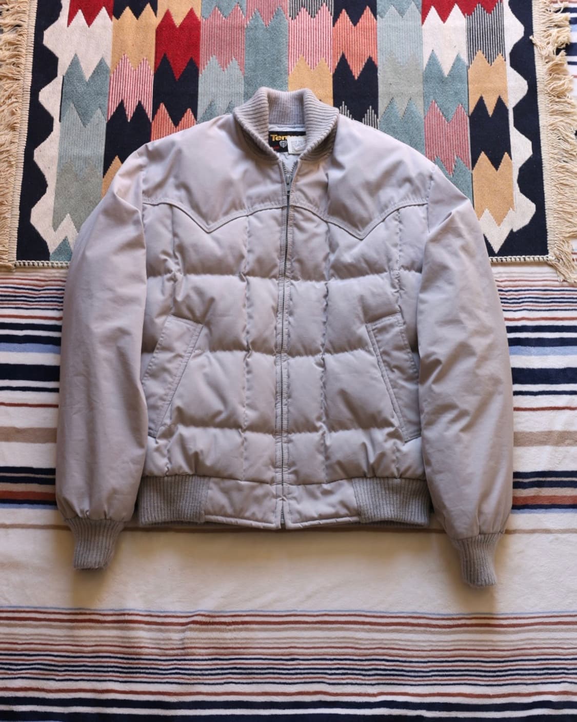 템포 70s 웨스턴 구스다운 자켓 상품이미지1