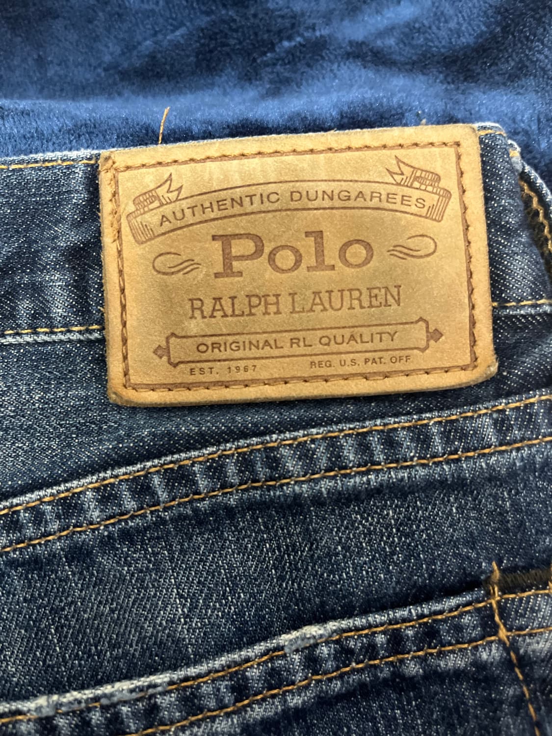 폴로 랄프로렌 햄튼 스트레이트핏 청바지 34/34 정품 상품이미지5