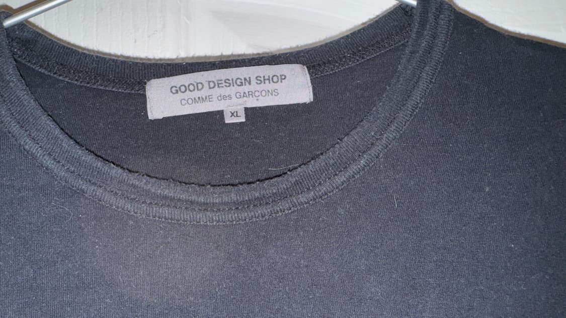 CDG BALCK LOGO T-shirt XL 상품이미지3