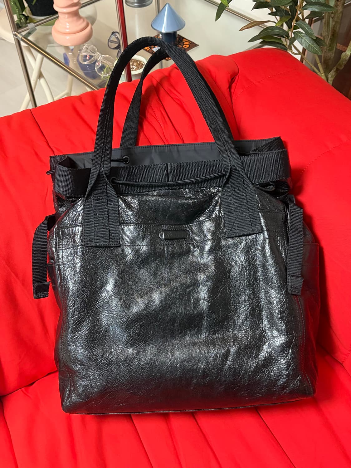 발렌시아가 르시티 토트백 양가죽 상품이미지2