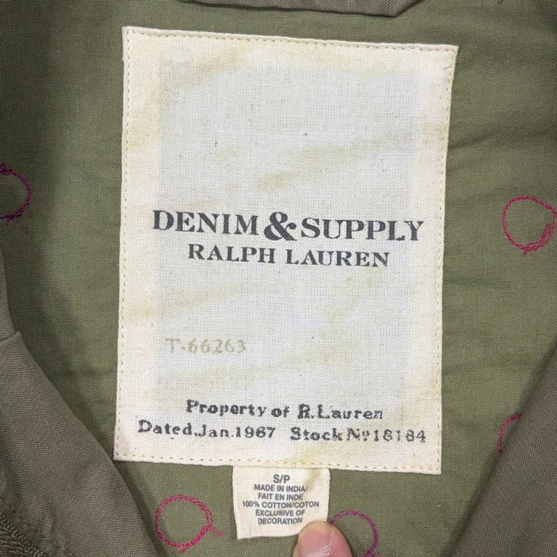 데님앤서플라이 랄프로렌 밀리터리 자켓 v1353 상품이미지6