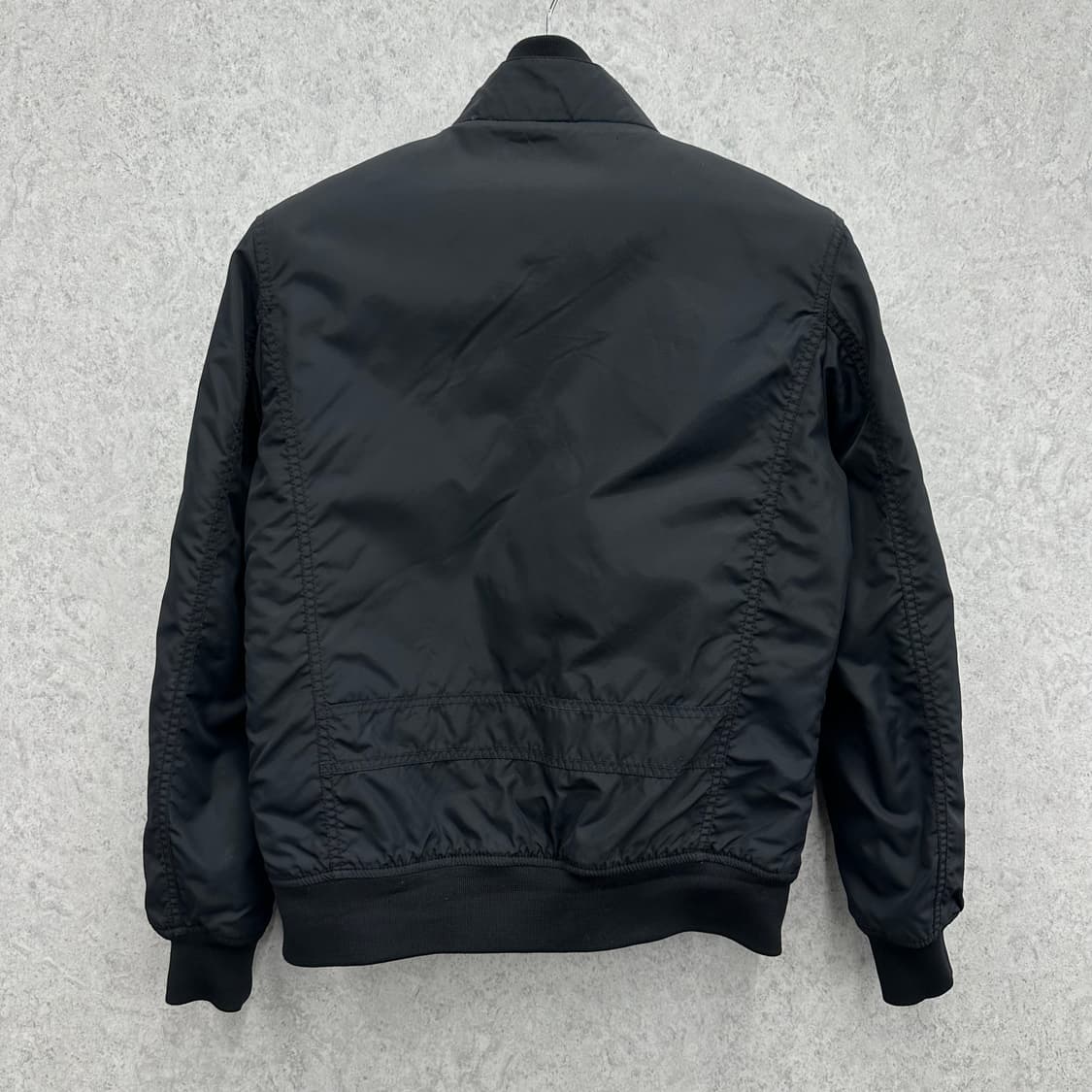 95 자라 남자 유틸리티 누빔 블루종 자켓 상품이미지2