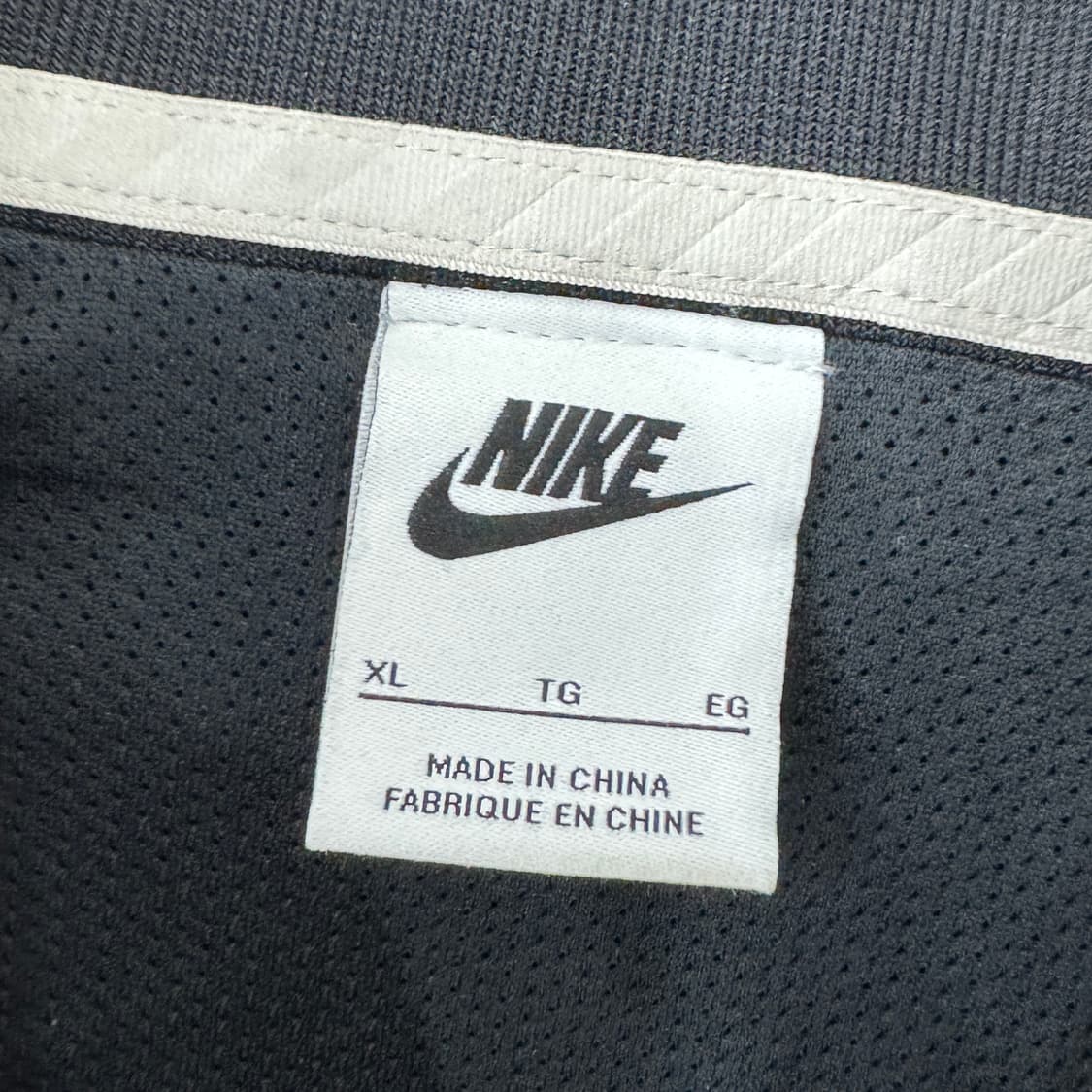 XL 나이키 에어 우븐 라인드 블랙 아노락 재킷 상품이미지6