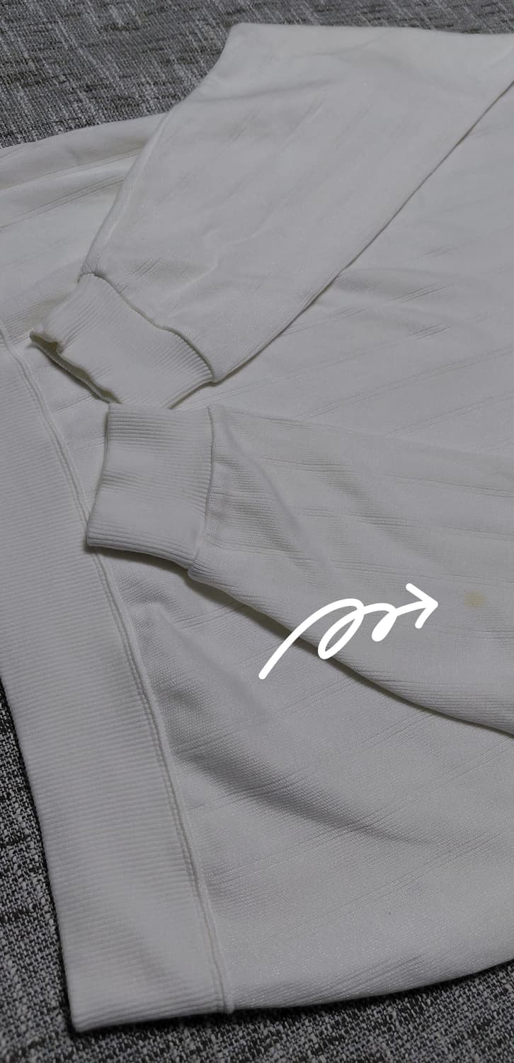 (무료배송) Hush Puppies 흰색 맨투맨 티셔츠 LL 상품이미지10