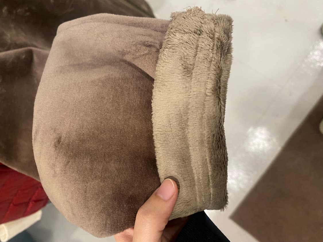 퍼스다운 브라운 스웨이드 자켓 상품이미지3