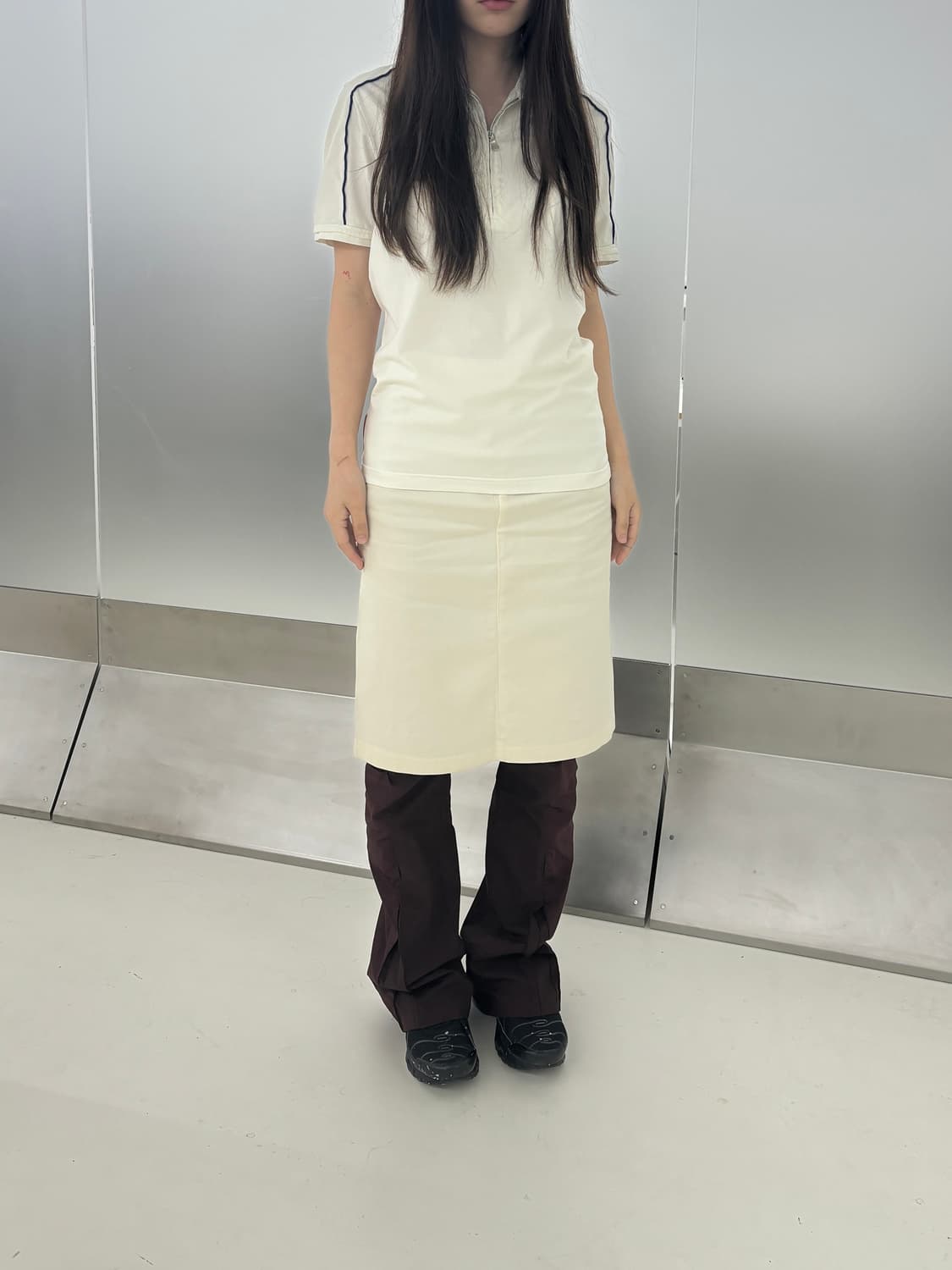 Diesel zipper skirt 상품이미지5