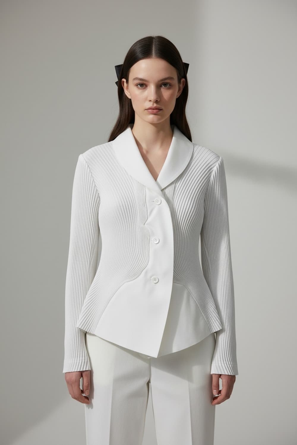 2/ 이세이미야케 3D C커브드 플리츠 자켓 상품이미지2